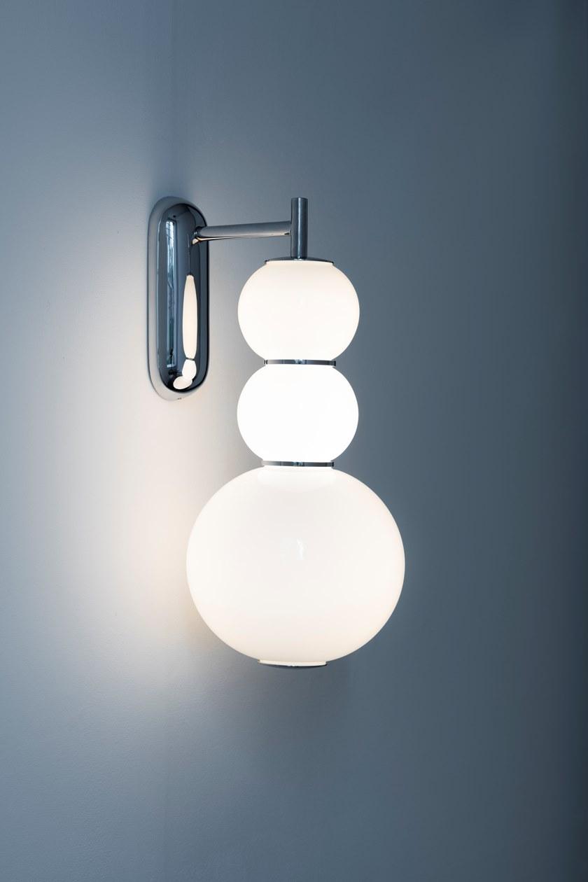 Formagenda Настенный светильник из светодиодного стекла с диммером Pearls sun-id-1461593 - Вид №12