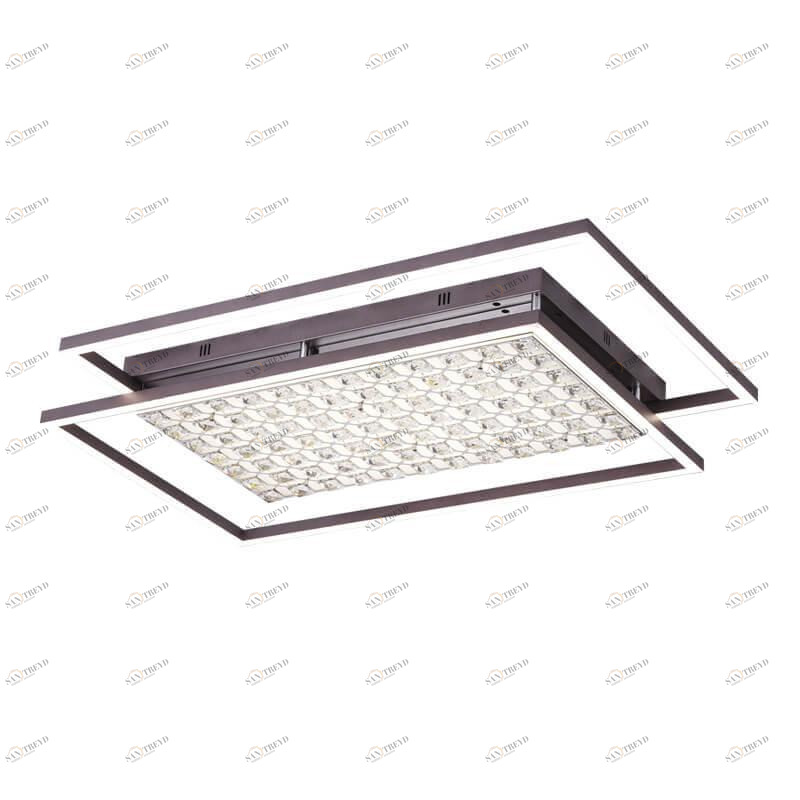 Потолочный светильник прямоугольный коричневый Ambrella Light Modern Acrylic FA115 AMBRELLA LIGHT ДИЗАЙНЕРСКИЕ, MODERN ACRYLIC 00-3890620 Коричневый 