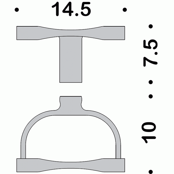 B0108 Держатель туалетной бумаги COLOMBO LUNA Colombo Design - Вид №2