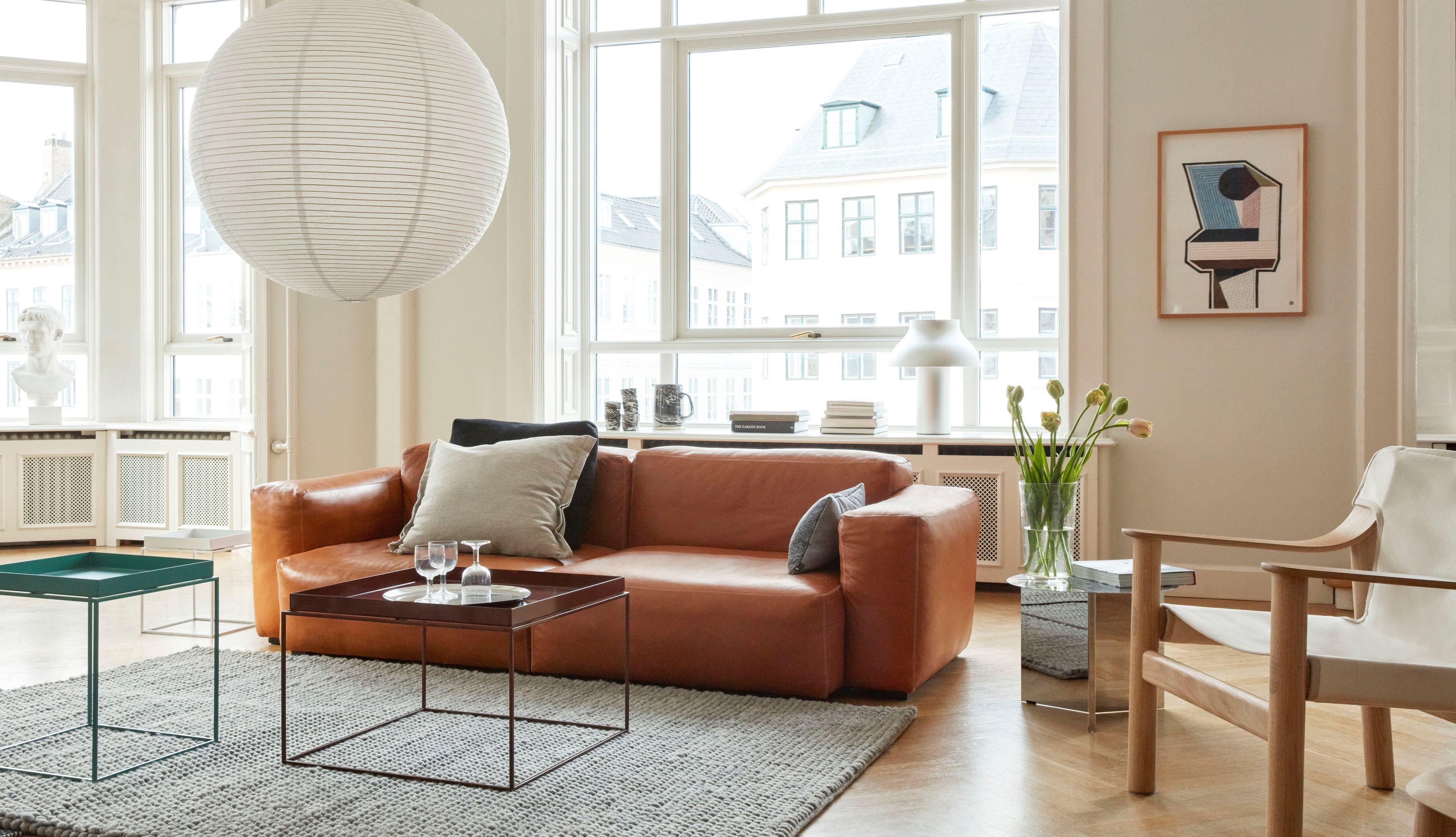 Квадратный стальной журнальный столик с подносом Hay Tray Table ARCH-00134098 - Вид №19