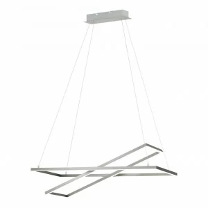 Подвесной светодиодный светильник Eglo Tamasera 96815 EGLO ДИЗАЙНЕРСКИЕ, TAMASERA 102374 Белый;серебро