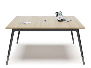 Секционный стол с системой кабельных втулок