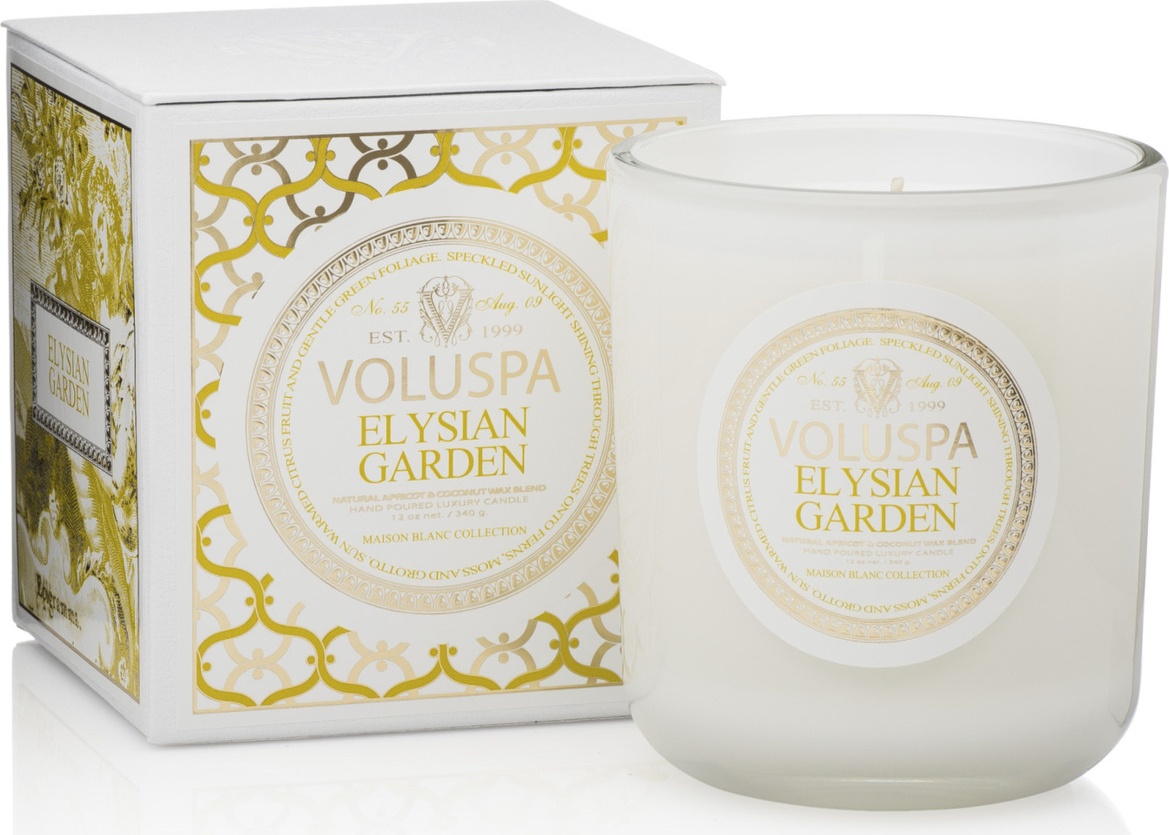 10673739 VOLUSPA Свеча ароматическая VOLUSPA Райский сад 986г, воск Воск 