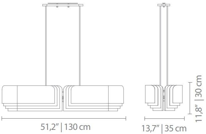 Delightfull Светодиодный подвесной светильник из латуни sun-id-1411271 - Вид №4