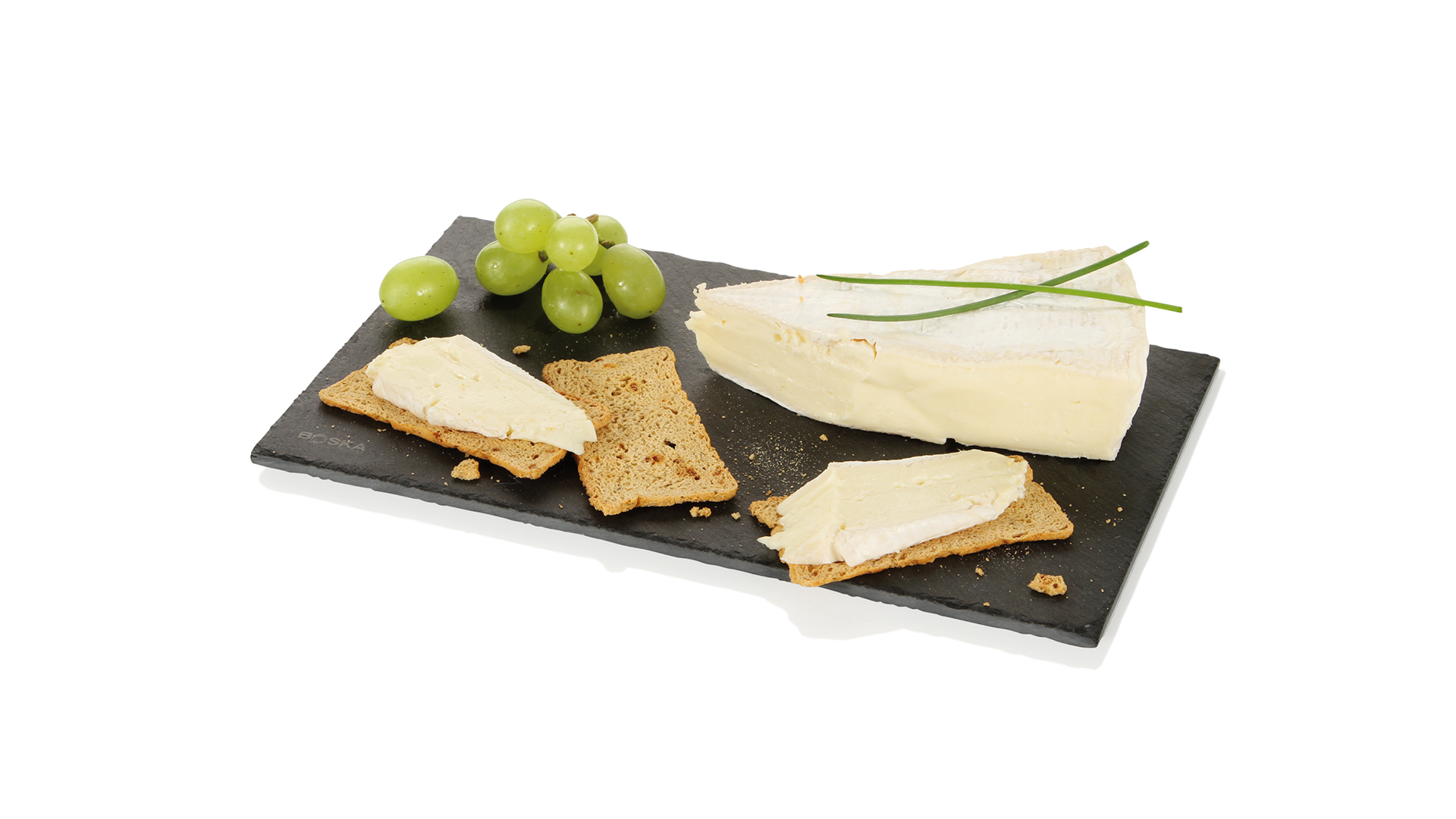 10625060 Boska Доска сервировочная для сыра и закусок Boska 25x15х0,6см, сланец (черная) Сланец  - Вид №1