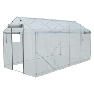 Тент для теплиц домик 200х400 см