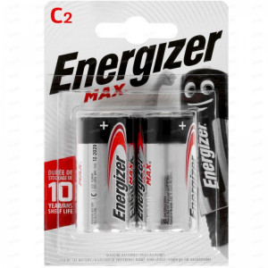 EnergizerMax EBC-1104OEU Energizer Элемент питания ENERGIZER MAX LR14 C1.5V BL-2 алкалиновая батарейка бочонок