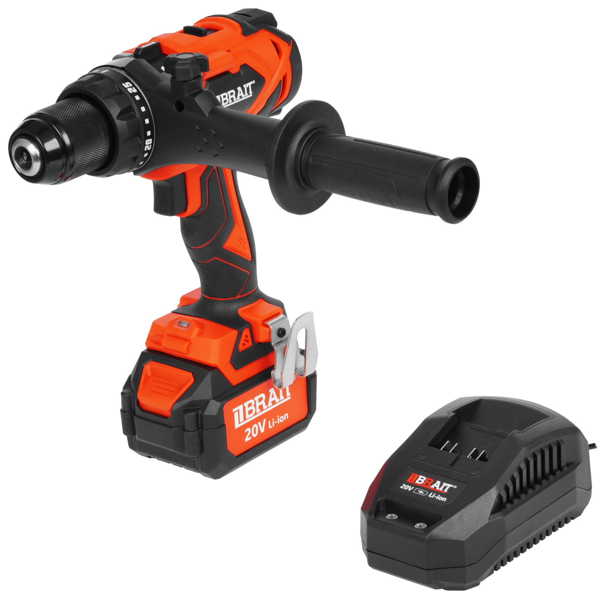Дрель-шуруповерт BRAIT BCDI20-4PUMBL PRO 9230660 STDN-0104212