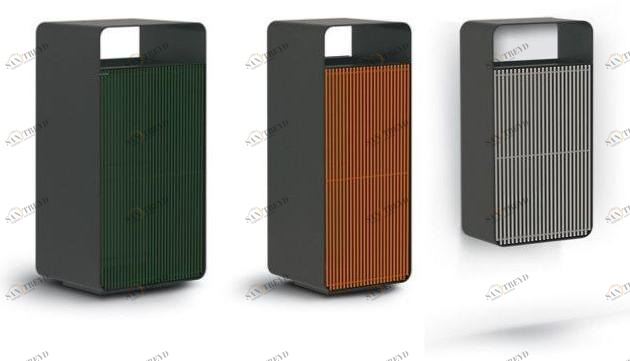 Metalco Урна стальная с пепельницей sun-id-1441697