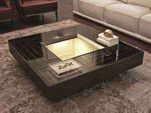 Longhi Квадратный журнальный столик с подносом Loveluxe Y 708