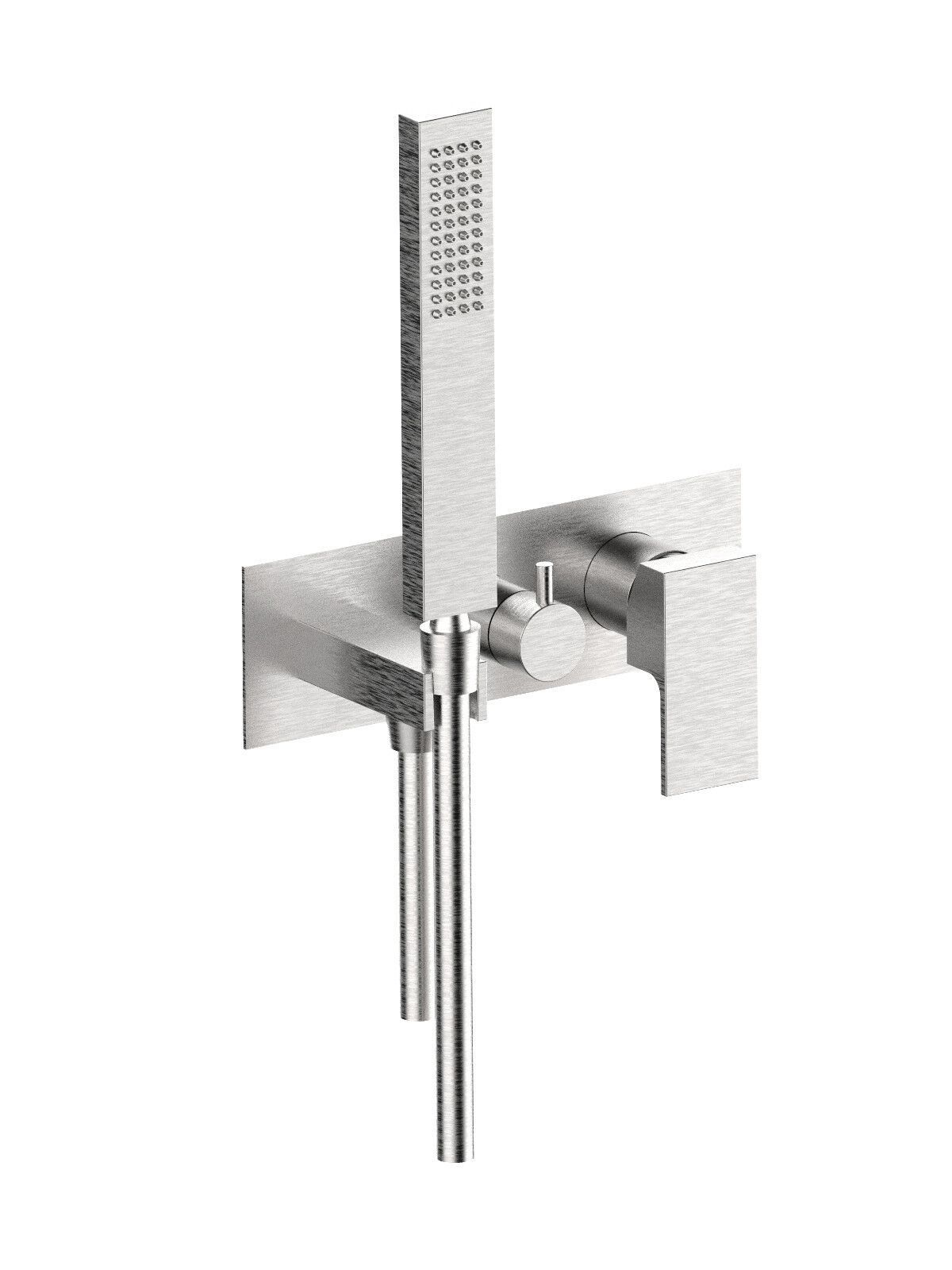 Однорычажный смеситель для душа с 3 отверстиями и ручным душем Rubinetterie Frattini отдельная эстетика ARCH-00076565 - Вид №5