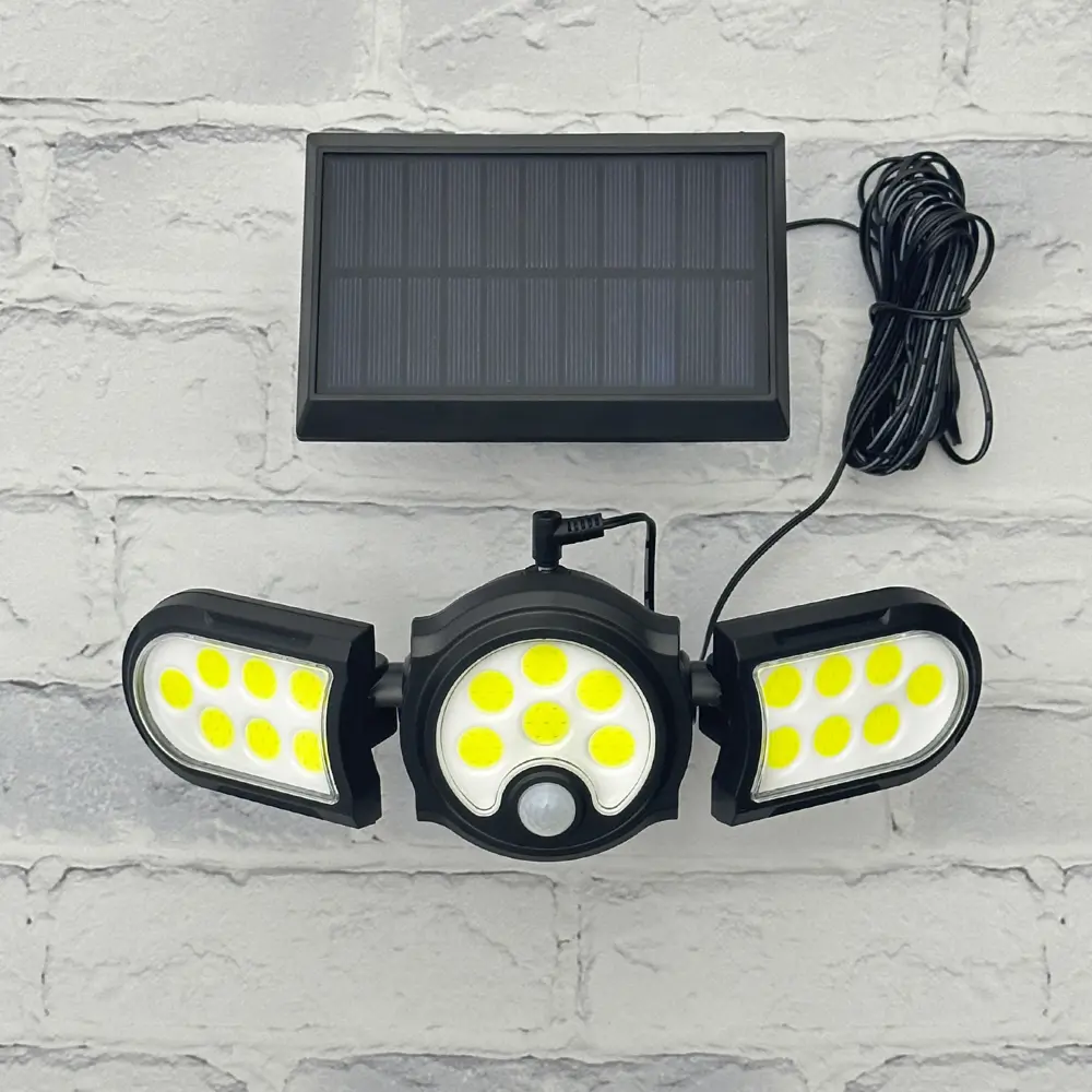 Светильник светодиодный уличный Duwi Solar LED на солнечных батареях 3 режима 28Вт 6500К 910Лм IP65 датчик движения черный 83972979 STLM-2018436  - Вид №5