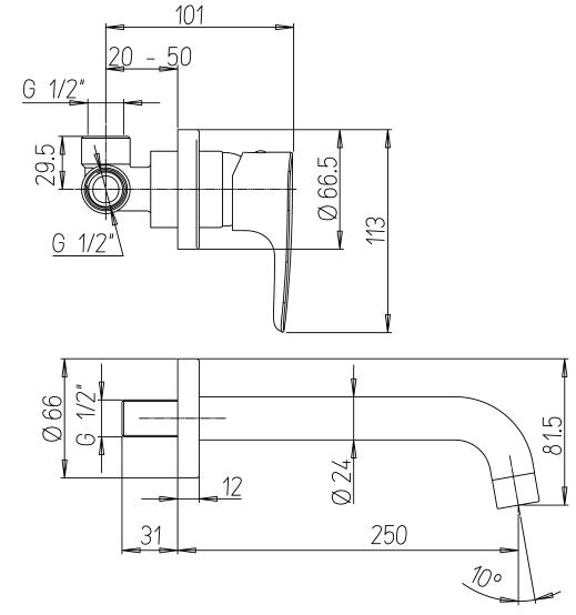Jacuzzi ALBA 0LB00497JA02 - Вид №1