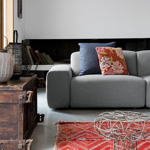 Dall'Agnese Секционный диван со съемным чехлом из ткани Domino sun-id-1447350 - Вид №1