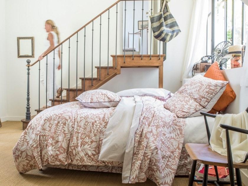 Кровать из хлопка с рисунком и цветочными мотивами L'île rousse Santreyd sun-id-1411136 - Вид №1