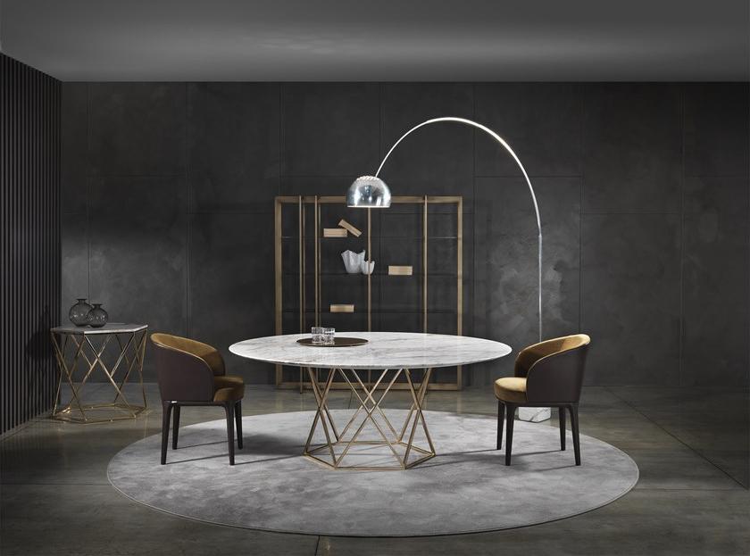 Marelli Круглый обеденный стол из мрамора Tatlin sun-id-1455227 - Вид №2