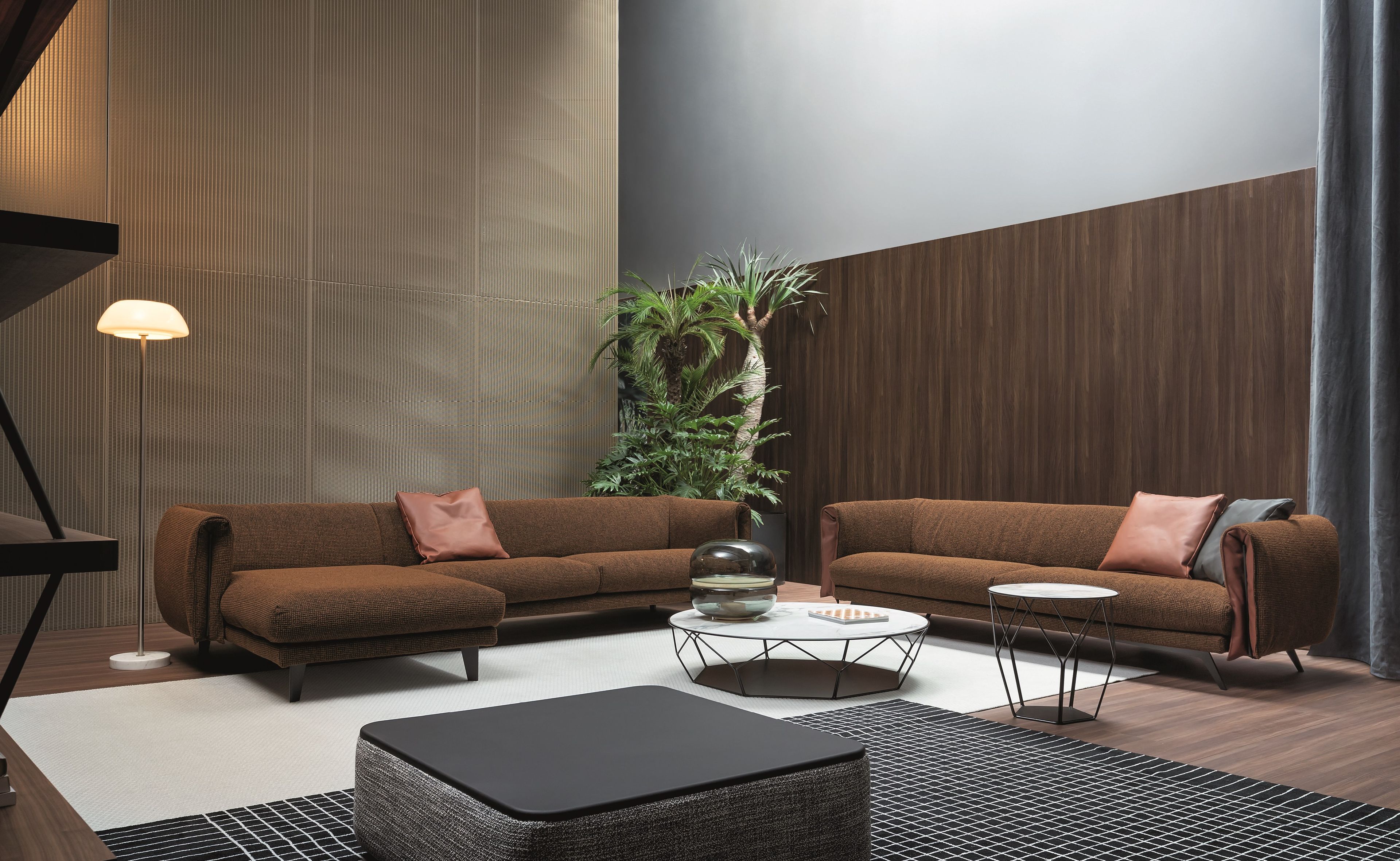 3-местный тканевый диван BONALDO Saddle ARCH-00087925 - Вид №1