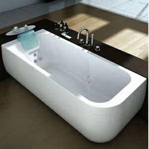 Ванна с гидромассажем "HYDRO BASE" Aquasoul Lounge угловая 9443-570A Sx
