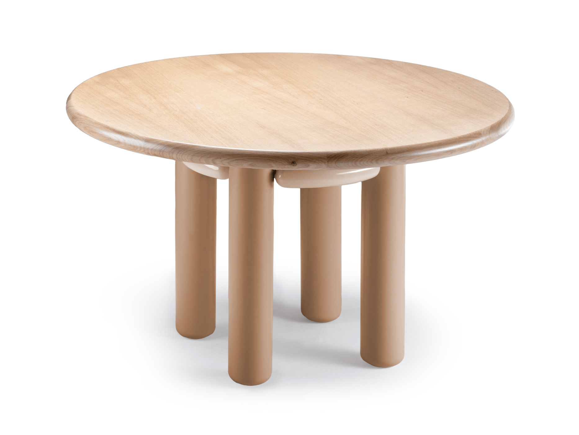 Круглый дубовый обеденный стол Mambo Unlimited Ideas KAI ARCH-00039643