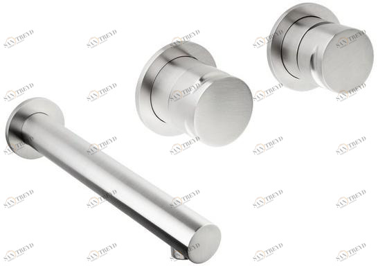 MINA Смеситель для ванны на 3 отверстия Giotto 7600