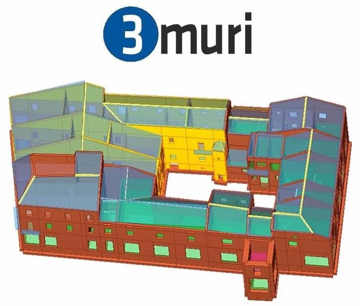 S.T.A. DATA Расчет фундамента (цокольная плита перекрытия неразрезная балка) 3muri sun-id-1386307 - Вид №1