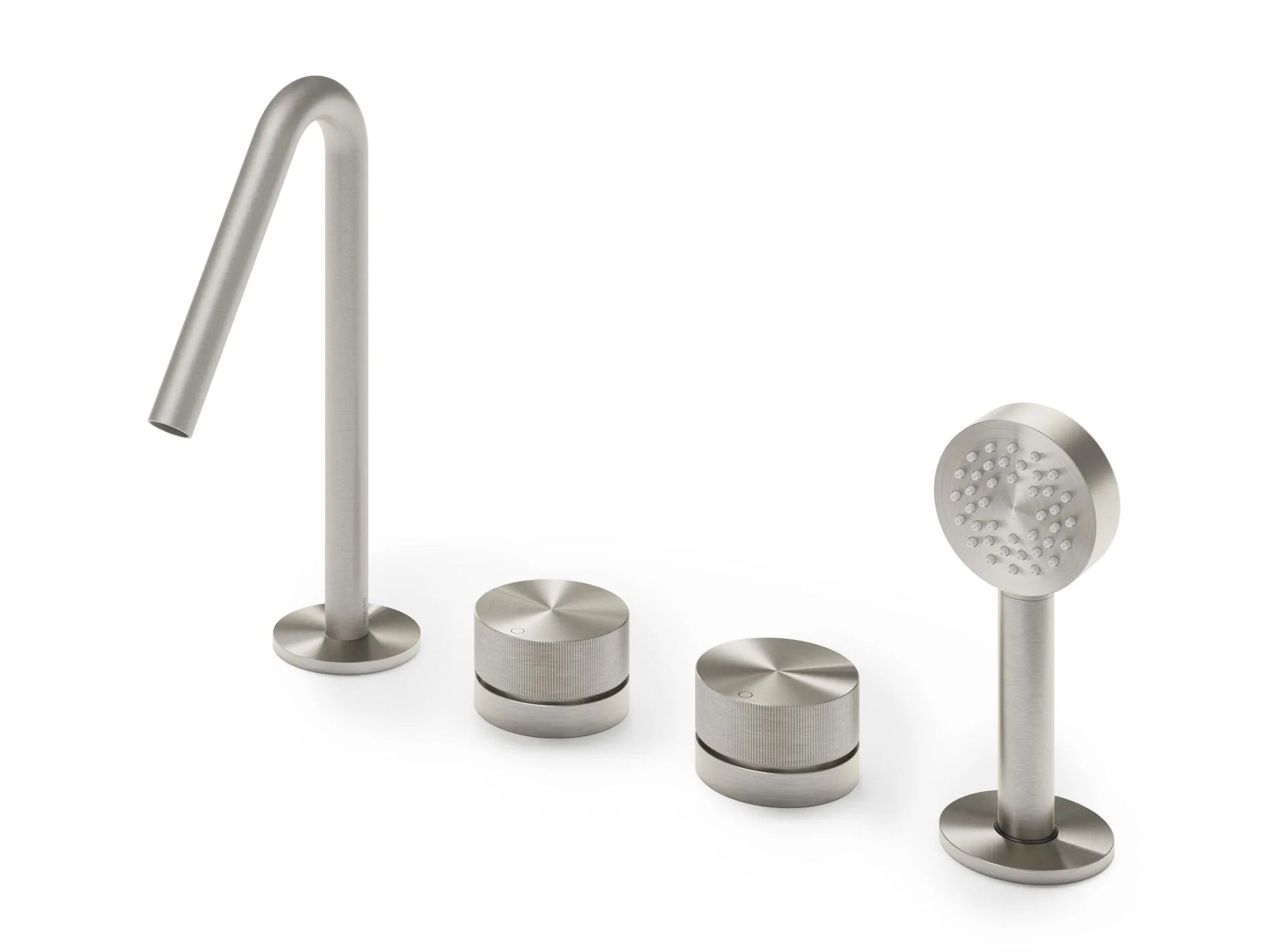 Набор для ванны с одной ручкой из нержавеющей стали с ручным душем Amphora катушка ARCH-00094358