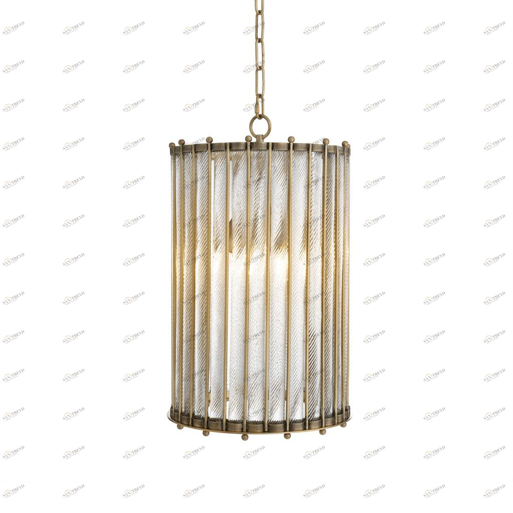 Подвесной светильник Tiziano 3 brass от Delight Collection KG0907P-3 brass DELIGHT COLLECTION ДИЗАЙНЕРСКИЕ 243891 Латунь 