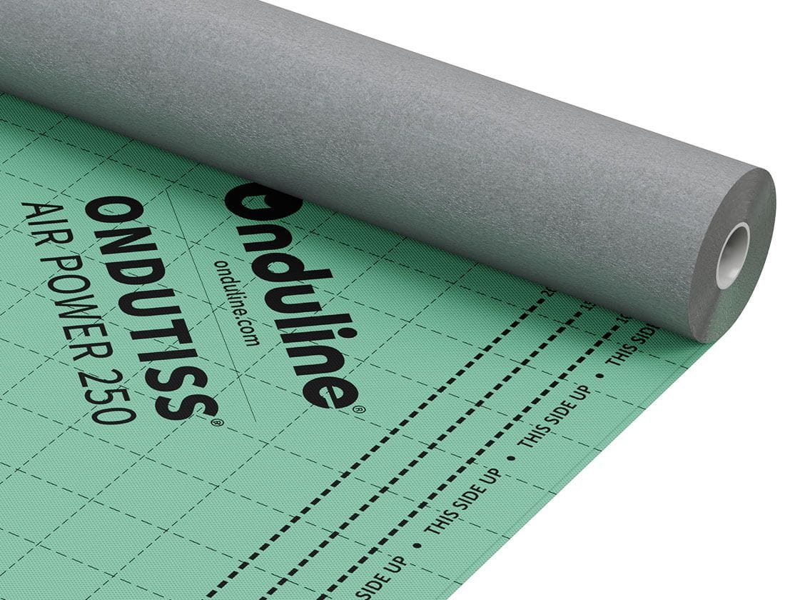 Высокоэффективная трехслойная паровая мембрана с высокой воздухопроницаемостью ONDULINE ITALIA ONDUTISS ARCH-00034306