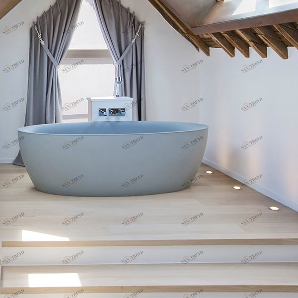 Ванна отдельностоящая Dip Eco Granito Aquamass Stone One ECOGRANITO