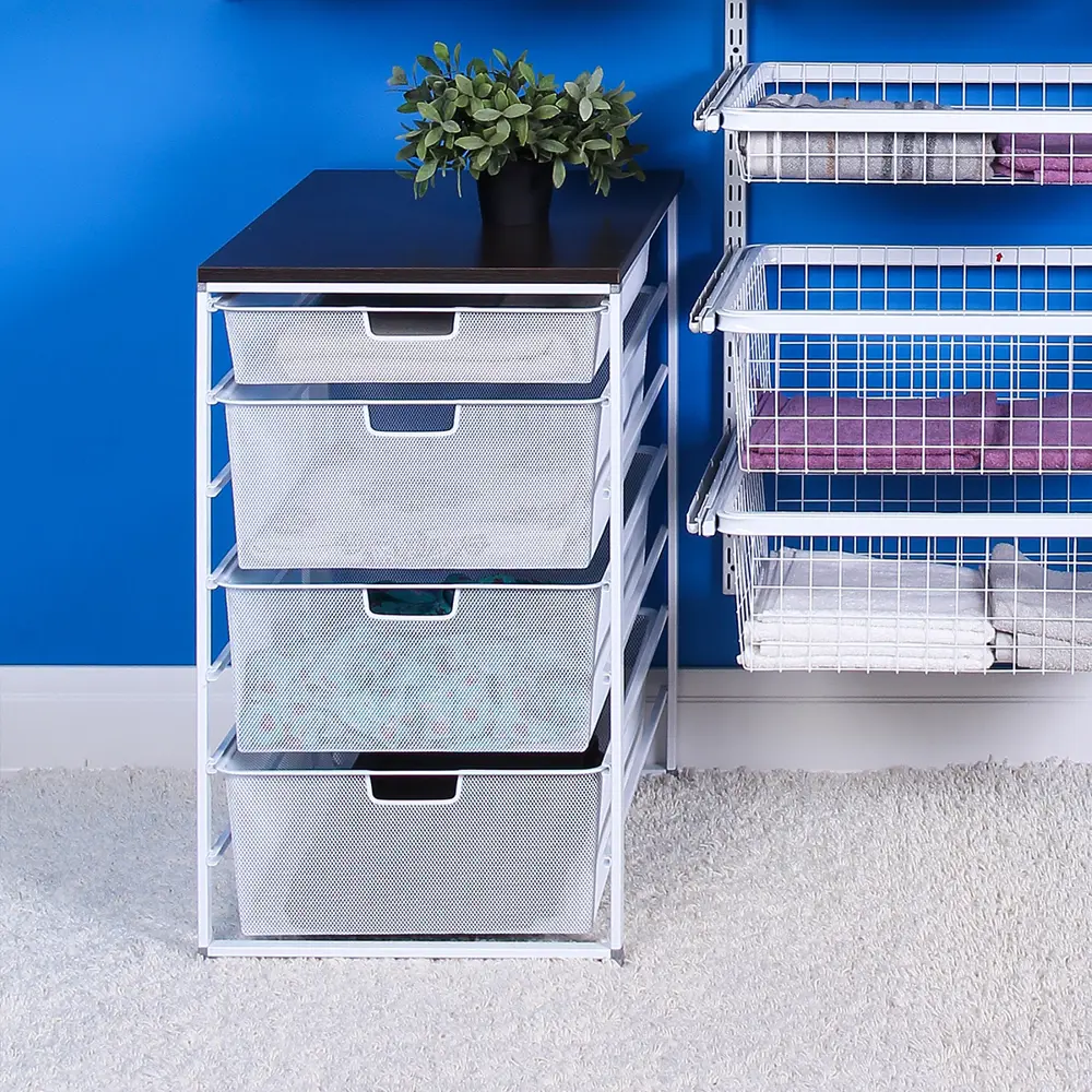 Сетчатая корзина LARVIJ для гардеробной системы 55.5×41×8.5 см 15093326 STLM-1344675 - Вид №6