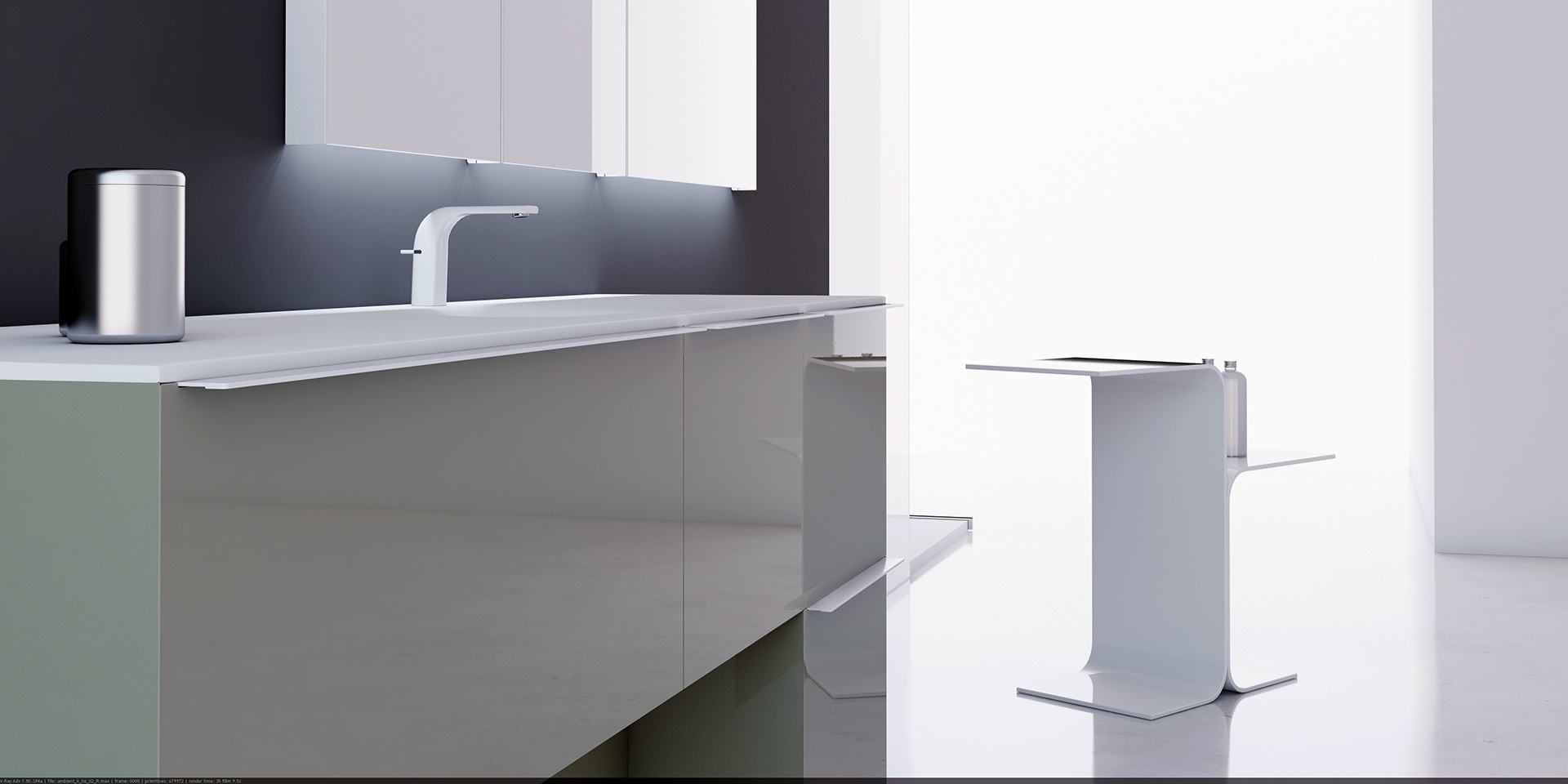 Модуль-тумба с ящиком KA002B Inbani Ка - Вид №1