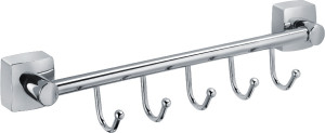 61305B-5 Планка 5 крючков FX-61305В-5 FIXSEN KVADRO