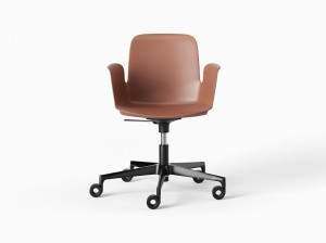 Пластиковый поворотный операционный офисный стул с колесами