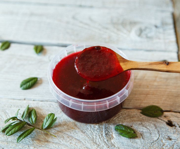 1855 Пюре из клюквы Вкусляндия  - Вид №2