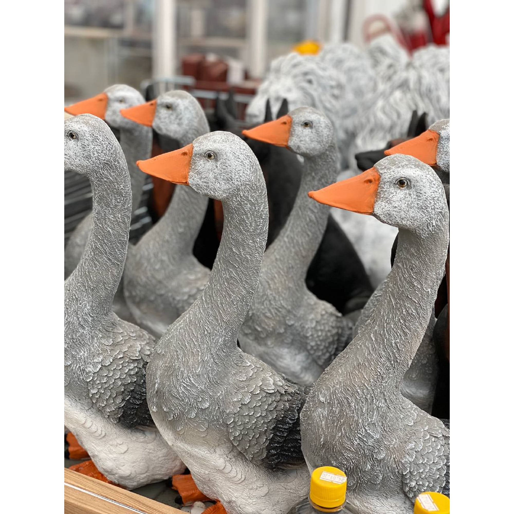 82558138 Садовая фигура «Гусь с длинной шеей» высота 50 см Santreyd  - Вид №3