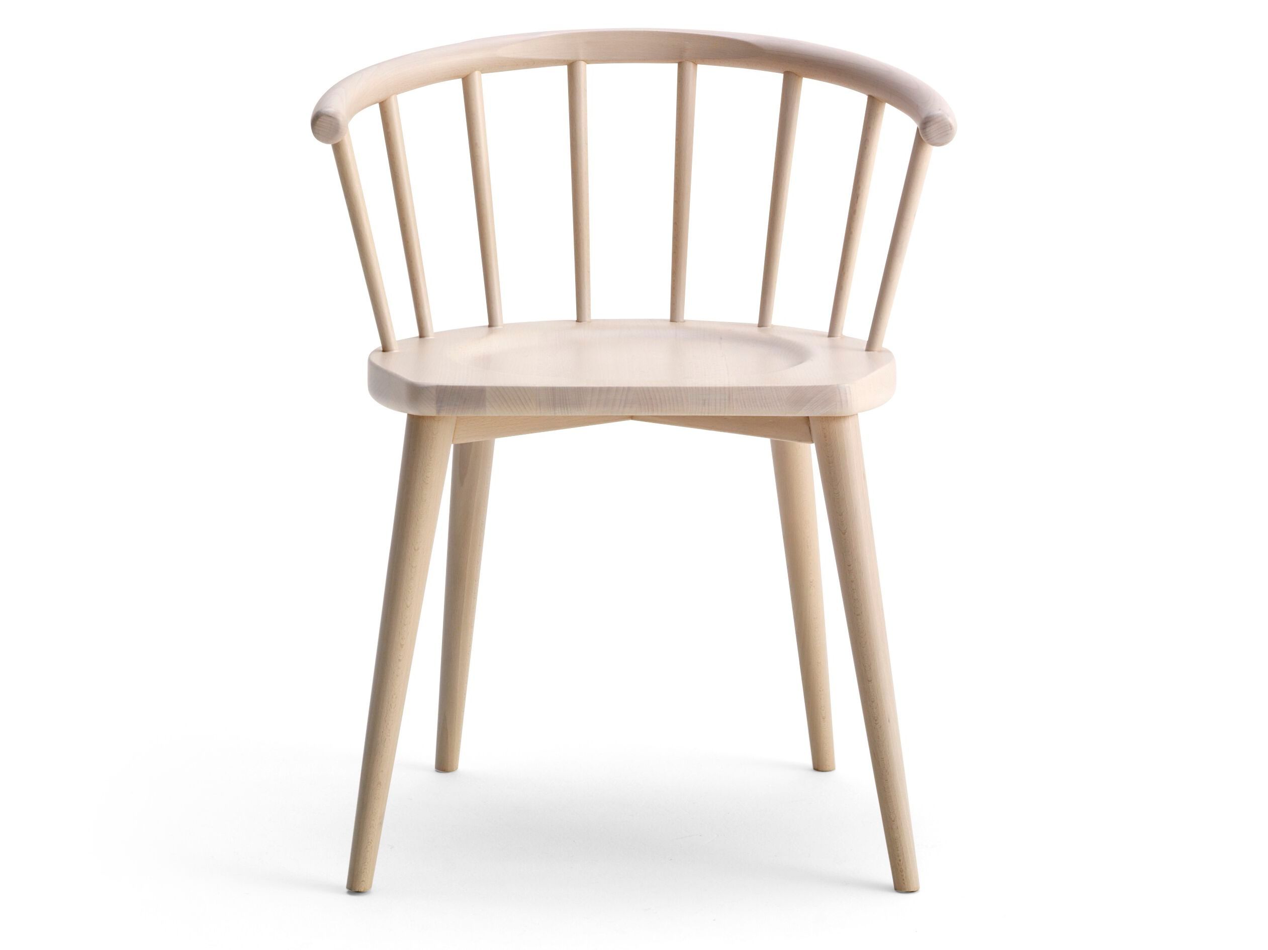 Стул из бука с подлокотниками Billiani W ARCH-00088079 - Вид №1