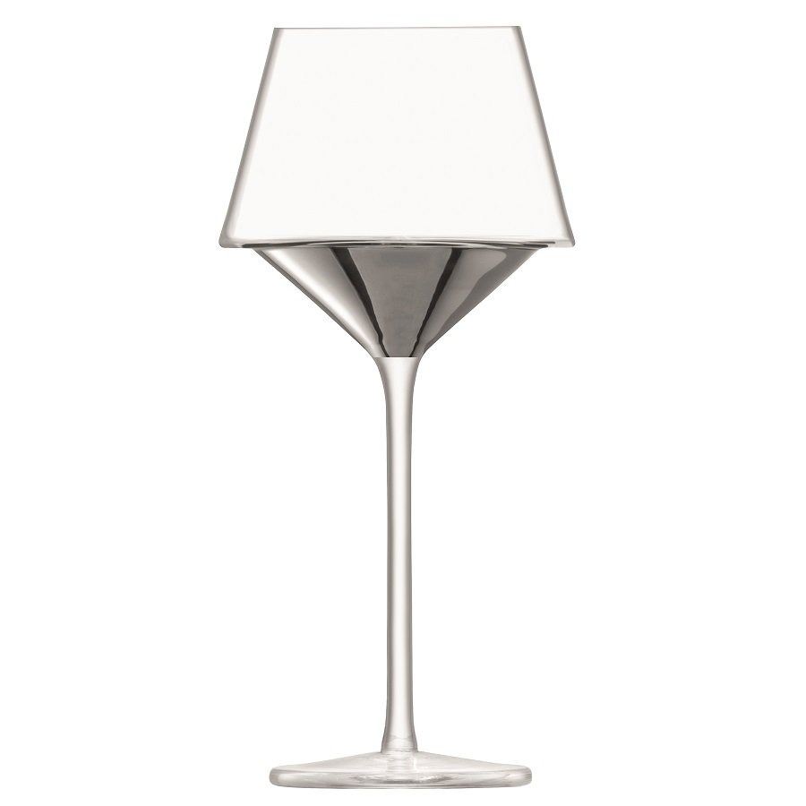 Набор бокалов для вина space 445 мл платина, 2 штуки LSA INTERNATIONAL SPACE 00-3863226 Прозрачный;хром - Вид №2