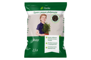 16917787 Грунт Фикус-пальма 2.5 л 001-GR-FL-001505-2 Florika