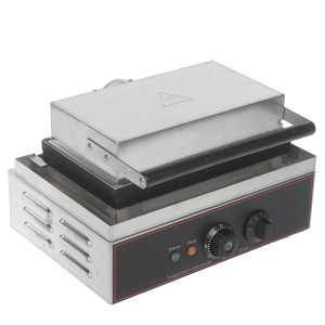 8107544 Вафельница GASTRORAG FC-6 серебристый