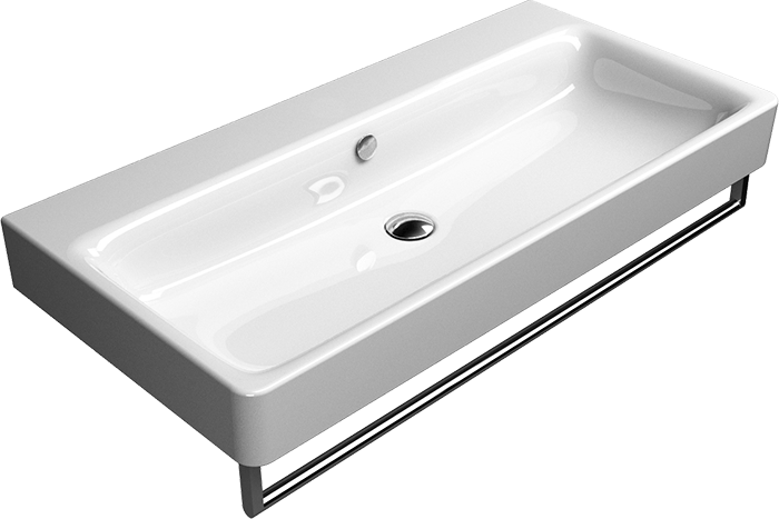 9023111 Встроенная раковина под столешницу овальная GSI ceramica  - Вид №1