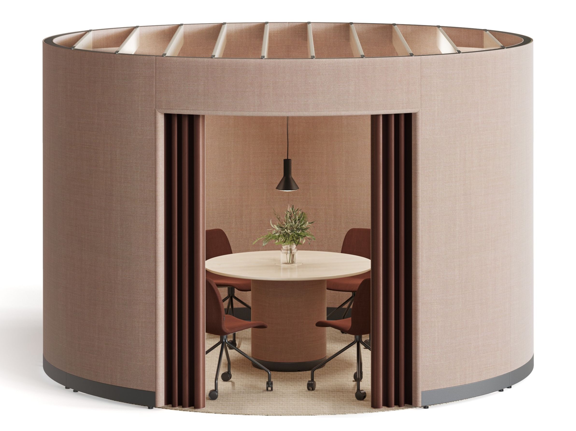 Акустическая офисная кабина со встроенным освещением Glimakra of Sweden Build Up ARCH-00097146