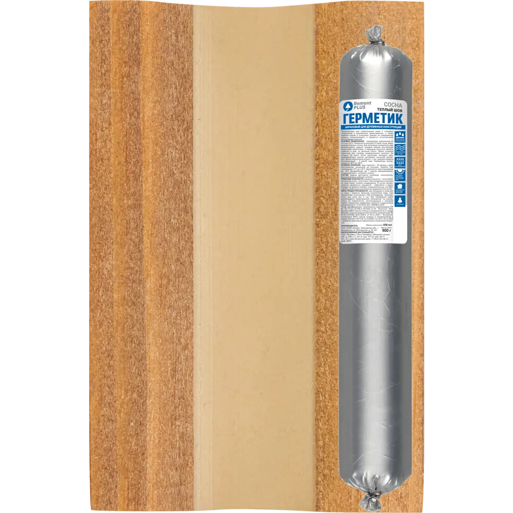 REMONT PLUS Герметик для деревянных конструкций сосна 0.6 л 88299943 STLM-0077494