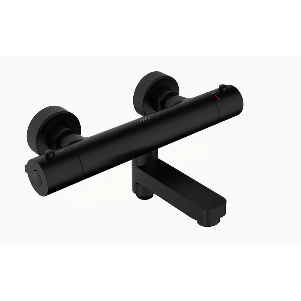 Смеситель термостатический Esko T2034 с изливом цвет черный STLM-2029495