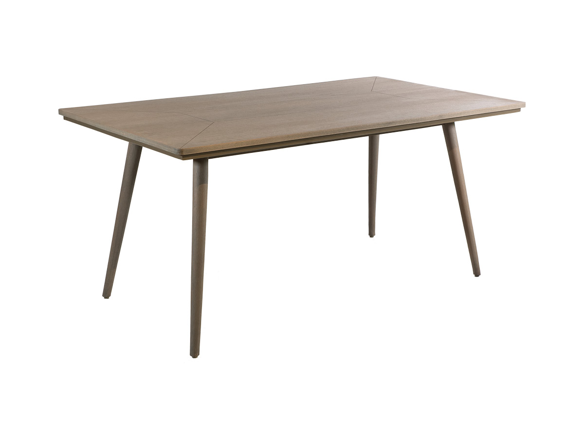 72.00.0537 Стол Alpenblick 90 x 160 старый серый Mbm 