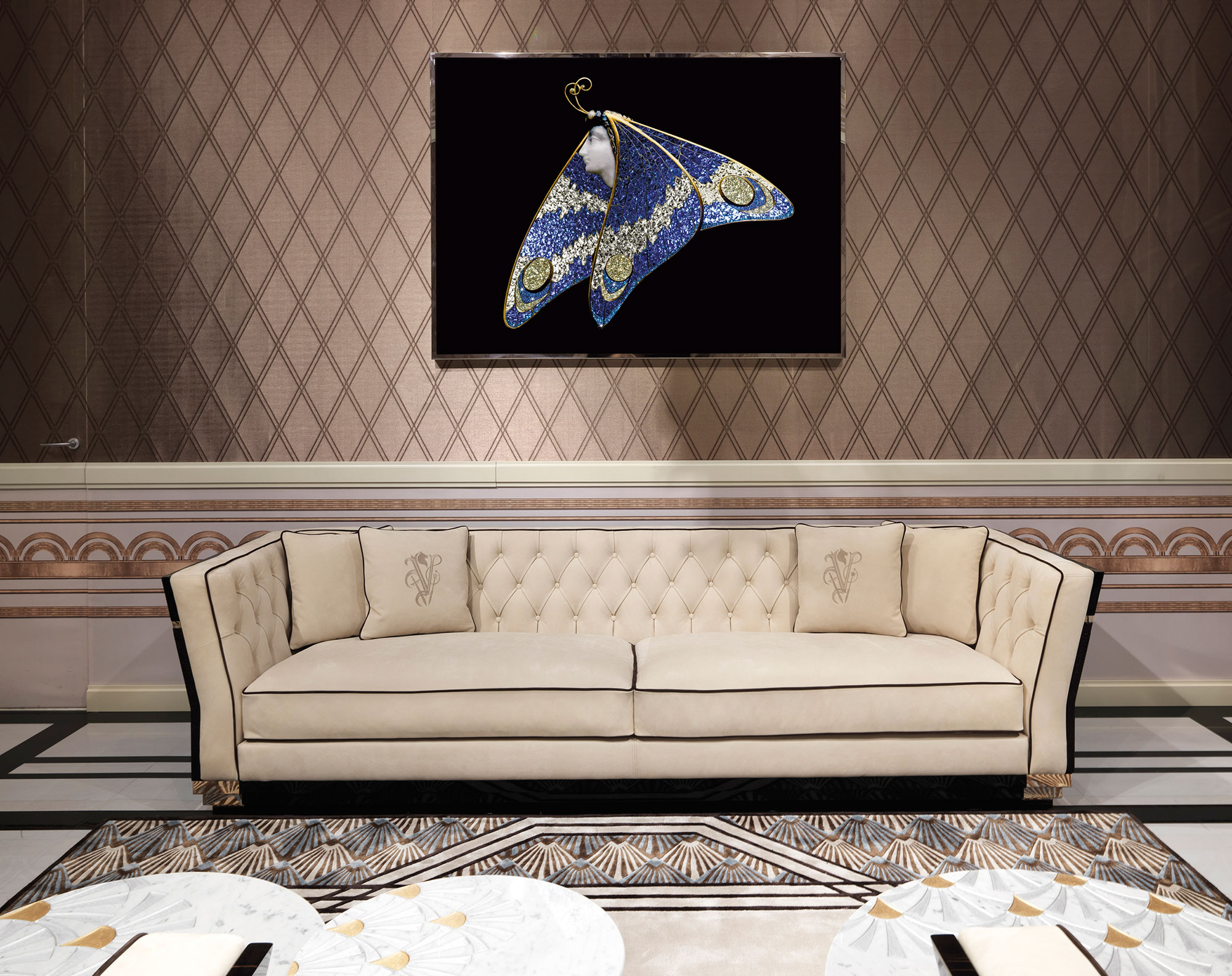 Lady Butterfly Смешанная техника Visionnaire  - Вид №3