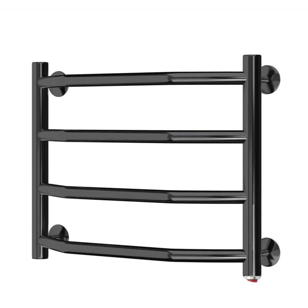 Полотенцесушитель электрический Арго Флоран-Э 500x400 мм 60 Вт лесенка цвет черный STLM-2177404 - Вид №1