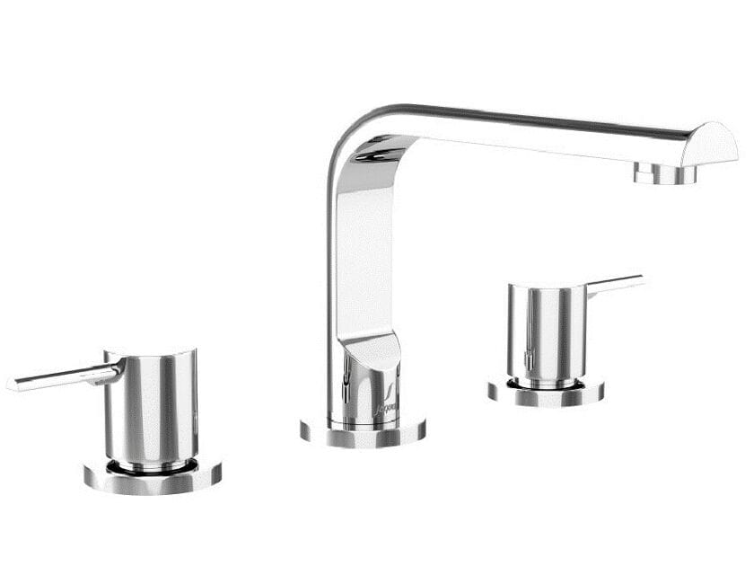 Хромированный латунный смеситель для раковины с 3 отверстиями JAQUAR Florentine Prime ARCH-00049631