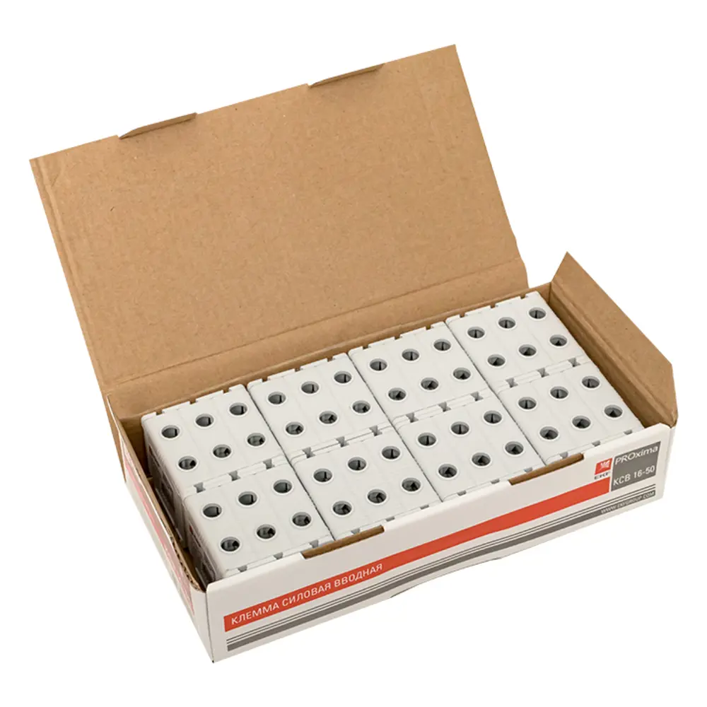 88882959 Клемма силовая вводная тройная EKF КСВ 16-50 2-50 мм цвет серый STLM-1118410  - Вид №8