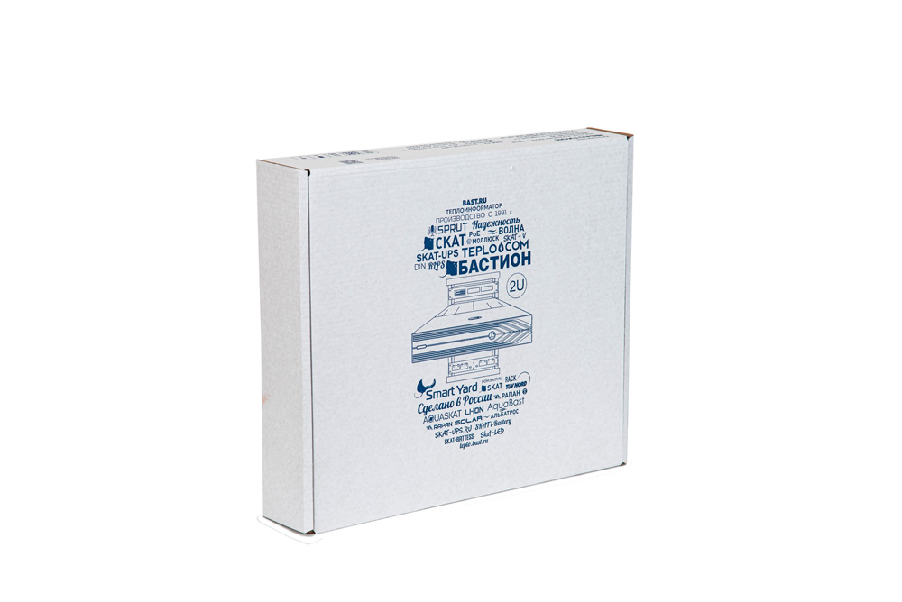 SKAT-1200U Rack power supply 12v, 6a, height 2u for 2 batteries 7-17 ah. ss tr pb Бастион  - Вид №9