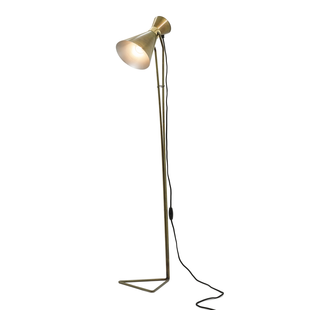 500293-GG ABHIKA ЧТЕНИЕ НАПОЛЬНОЙ ЛАМПЫ GREY/GOLD  - Вид №2